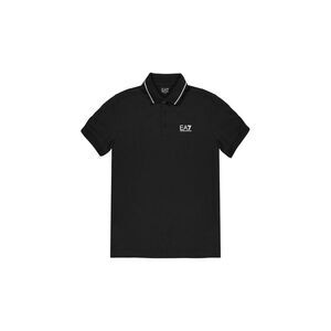 Ea7 Men black Polo Shirts